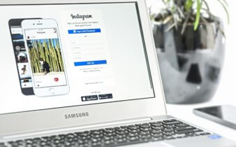computador no instagram